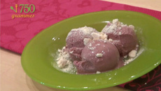 Yaourt glacé aux fruits