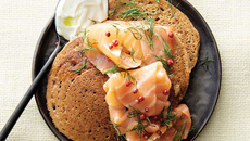 Pancakes salés à la patate douce