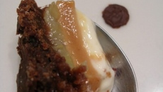 Dessert chocolaté à la banane