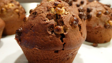Muffins tout chocolat rapides