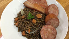 Plats à base de lentilles