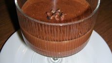 Mousse au chocolat au poivre de sichuan