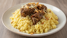 Agneau au riz (mansaf)