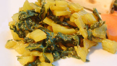 Blettes à l'indienne