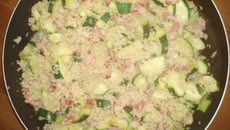 Poêlée courgettes quinoa