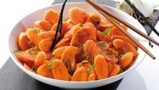 Wok de carotte primeur à la vanille