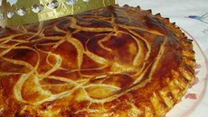 Galette des rois aux poires et chocolat