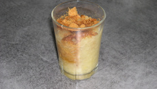 Verrine ananas spéculos
