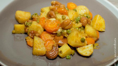 Curry de légumes aux pommes de terre