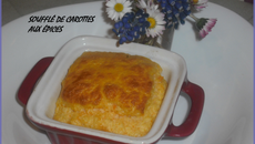 Soufflé de carottes aux épices