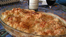 Gratin de panais et de pommes de terre