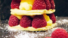 Mille-feuille aux framboises