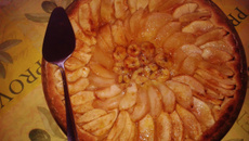 Tarte pommes, poires, bananes