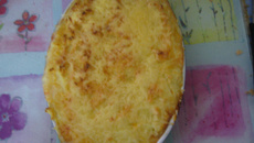 Gratin de courgettes au thon classique