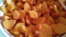 Chaudrée pommes de terre et palourdes