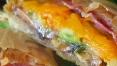 Brick sucrée-salée au Roquefort