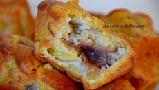 Muffin banane, pomme et cumbava