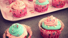 Cupcakes rainbow