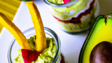 Verrine avocat et crabes