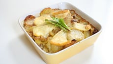 Tartiflette au tofu fumé