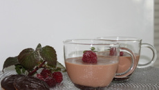 Tendres moments chocolatés lait-framboise et Pim's