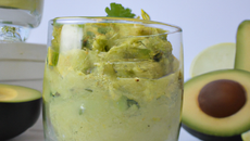 Verrine de guacamole d'avocat au thermomix
