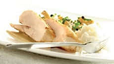 Blanc de poulet sauce champignons