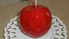 Pommes d'amour au micro-ondes