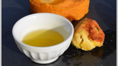 Boulette de dinde aux agrumes et sa purée de patate douce