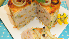 Cake filets de maquereaux marinés