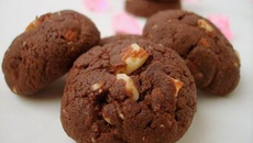 Cookies aux amandes et au chocolat
