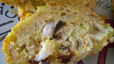 Cake courgettes et crevettes