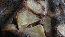 Gâteau choco-pommes sans œufs