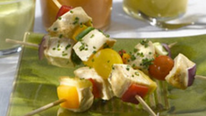 Astelas de poulet du Périgord aux légumes