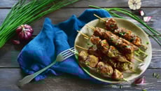 Brochettes de poulet au balsamique