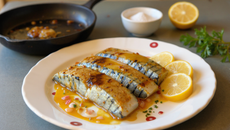 Maquereaux poêlés à la moutarde