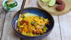 Paella express et facile au four