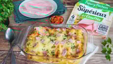 Cannellonis au jambon et sauce béchamel au chorizo