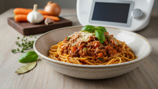 Spaghettis à la bolognaise au thermomix