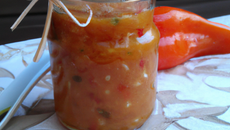 Confiture de poivrons maison