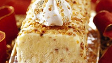 Bûche glacée pralinée