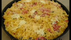 Quiche sans pâte aux torsettes et jambon