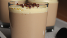 Mousse au chocolat et ses pépites