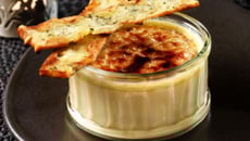 Crème brûlée au foie gras facile et rapide