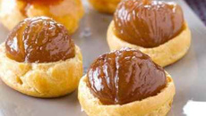 Croquenbouches aux marrons glacés