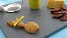 Cuillères parmesan chorizo de lili