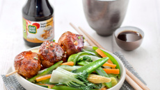 Boulette de canard Teriyaki