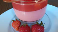 Mousse aux fraises express