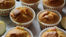 Muffins légers aux pommes