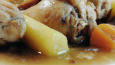 Cuisse de dinde au cidre